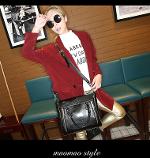 มาใหม่ พร้อมส่ง กระเป๋าแฟชั่น Maomao รุ่น M60-001bl  ดีไซน์เก๋เท่ห์ค่ะ หนังสวยค่